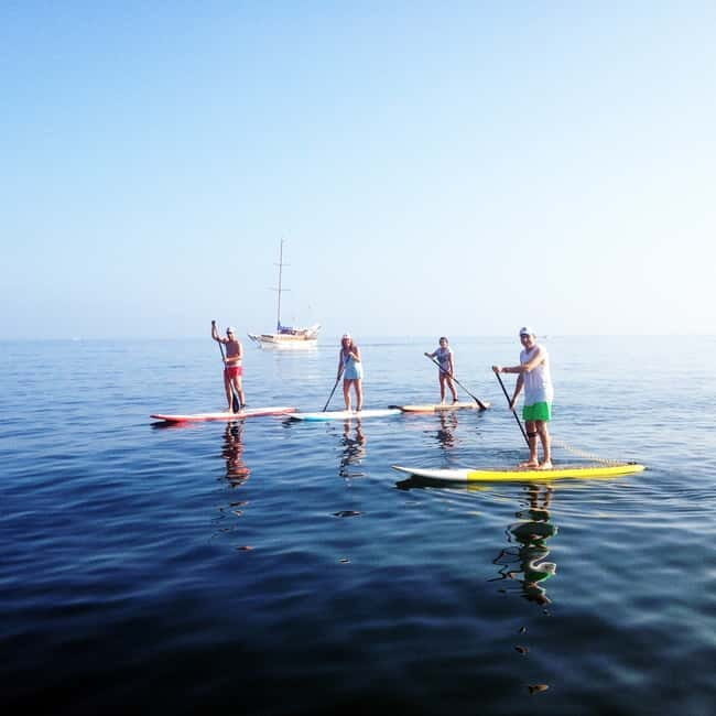 Marbella Bay Stand Up Paddleboarding Tour - Detailed Breakdown of the Itinerary