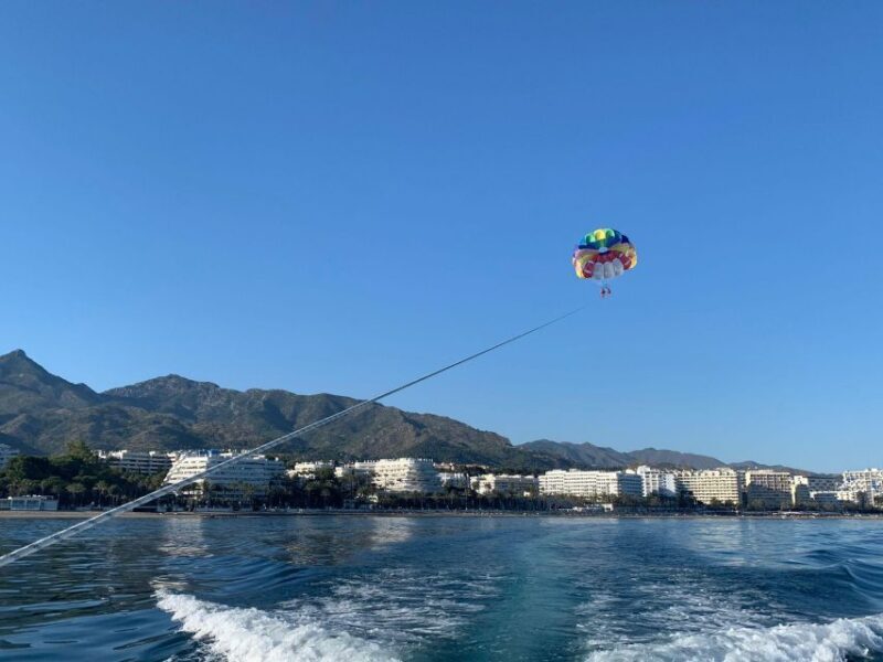 Marbella from the heights: Parasailing - An In-Depth Look at Marbella from the Heights: Parasailing