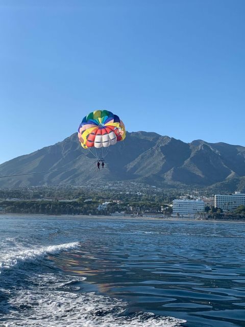 Marbella from the heights: Parasailing - FAQs