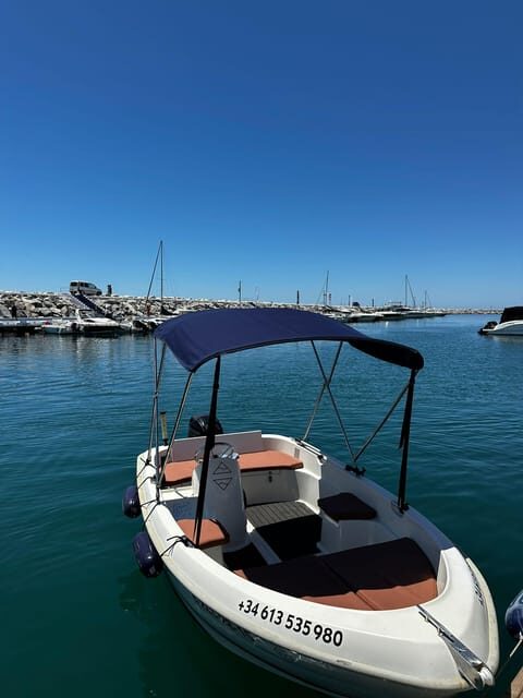 Marbella: Puerto Banús Boat Rental with No License Needed - The Sum Up