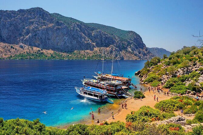 Marmaris Aegean Islands Boat Trip With Lunch & Unlimited Drinks - Key Points