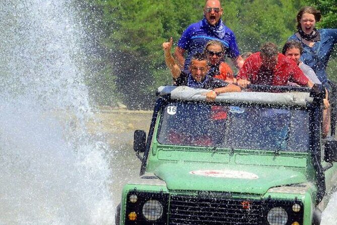 Marmaris Jeep Safari Tour With Waterfall and Water Fights - Back to Marmaris: Wrapping Up the Day