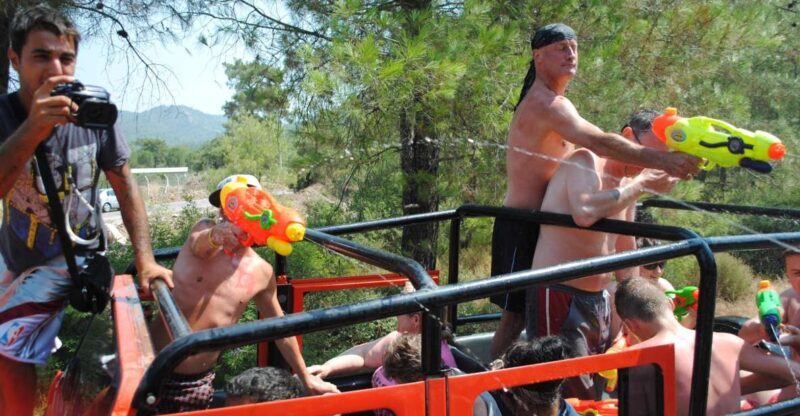 Marmaris Jeep Safari Water Fight, Colour and Foam Party - An Honest Look at Marmaris Jeep Safari