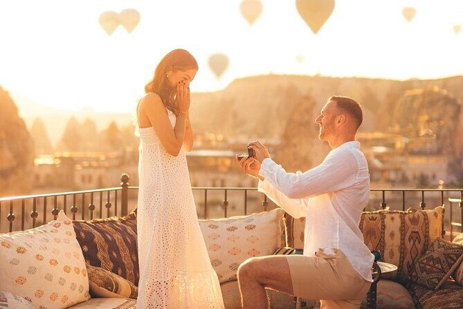 Marriage Proposal and Photoshoot in Cappadocia with Balloon view - Why the Hot Air Balloon View Matters