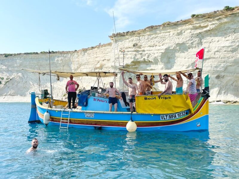 Marsaxlokk: Boat Trip to St Peters Pool - Key Points
