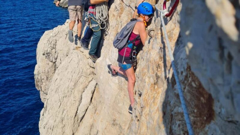 Marseille : Via Ferrata in the calanque of Sormiou - What to Expect from the Via Ferrata Experience