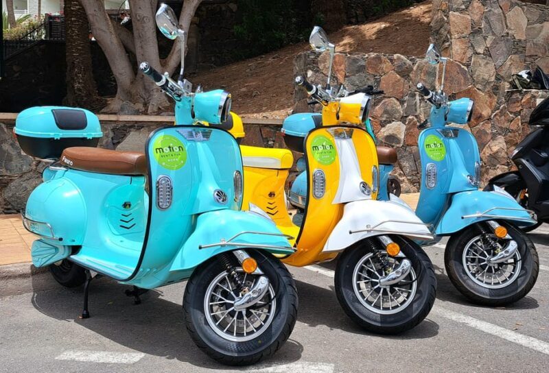 Maspalomas and Las Palmas: electric vintage scooter for rent - The Ride Experience – What to Expect