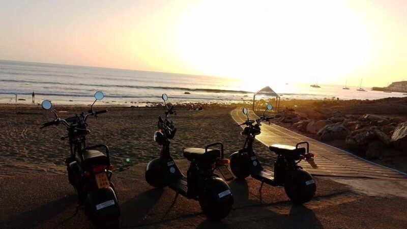 Maspalomas: Sunset E-Scooter Chopper 2 seat Guided Tour - Frequently Asked Questions