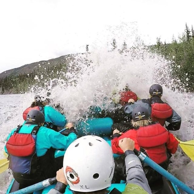 Matanuska Glacier Lions Head Whitewater Rafting - FAQ
