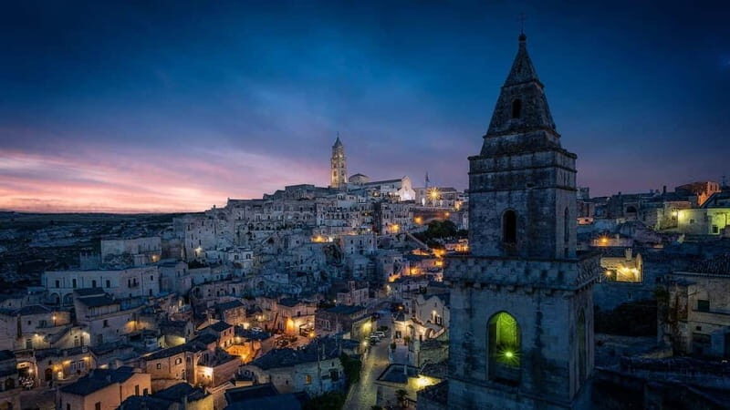 Matera Evening Tour in English - Key Points