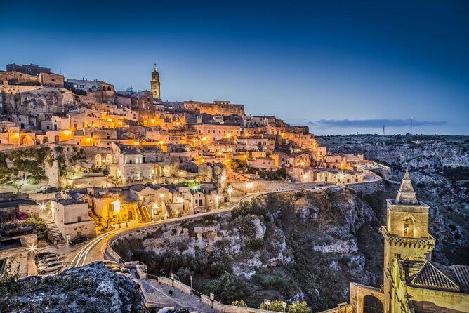 Matera Official Open Bus Tour with entrance to Casa Grotta - Key Points