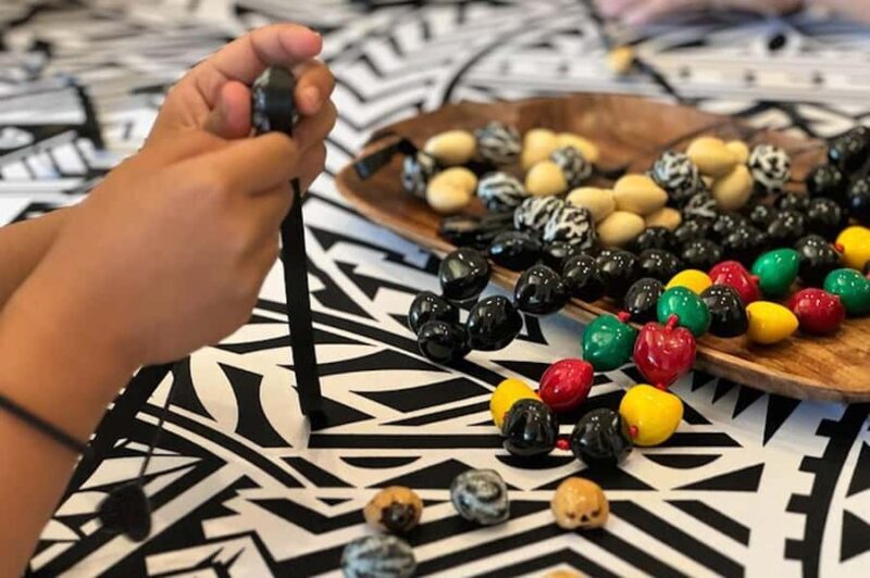 Maui: Kukui Nut Bracelet Making Craft Class - Key Points