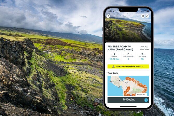 Maui "Reverse" Road To Hana Audio Driving Tour - Key Points