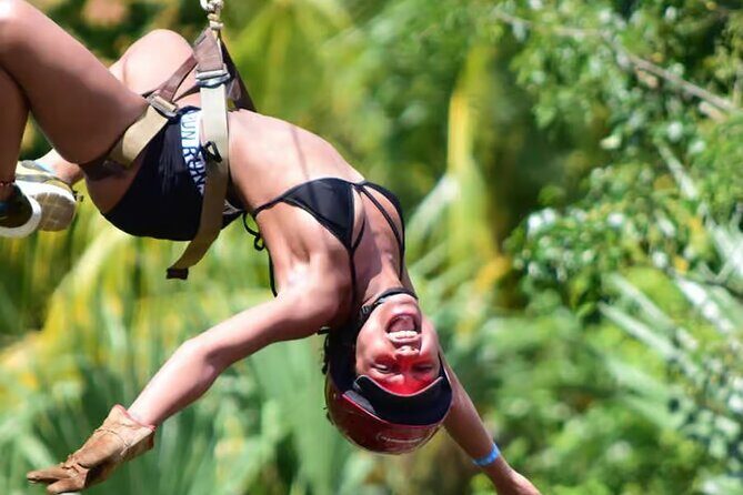 Maya Adrenaline Tour ATV Ziplines and Cenote Swim Day - Key Points