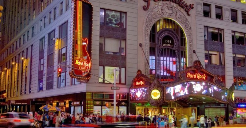 Meal at Hard Rock Cafe New York Times Square - The Experience Itself: What to Expect