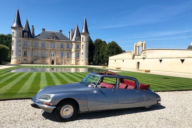 Médoc luxury wine trip from Bordeaux - Citroën DS Limousine Convertible - Key Points