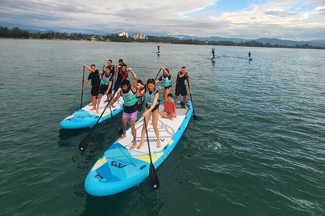 MEGA 8-Person Stand-Up Paddleboard Rental in Tanjung Aru - FAQs
