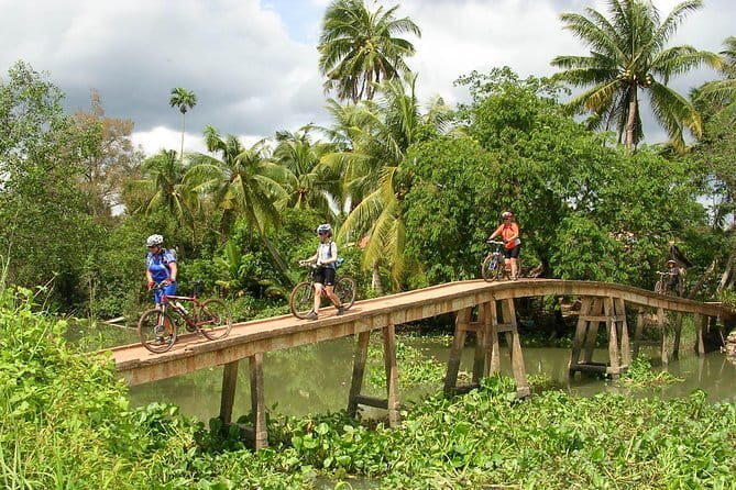 Mekong Delta Cycling Tour PhnomPenh to SaiGon 4 days - Key Points