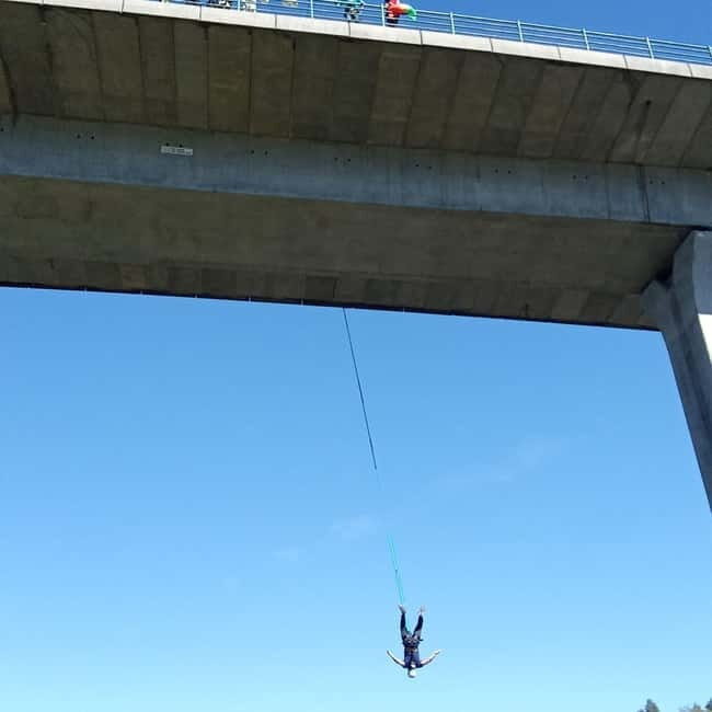 MELGAÇO: Pendular jump on the River Minho with Ruta Aventura. - The Value of this Experience