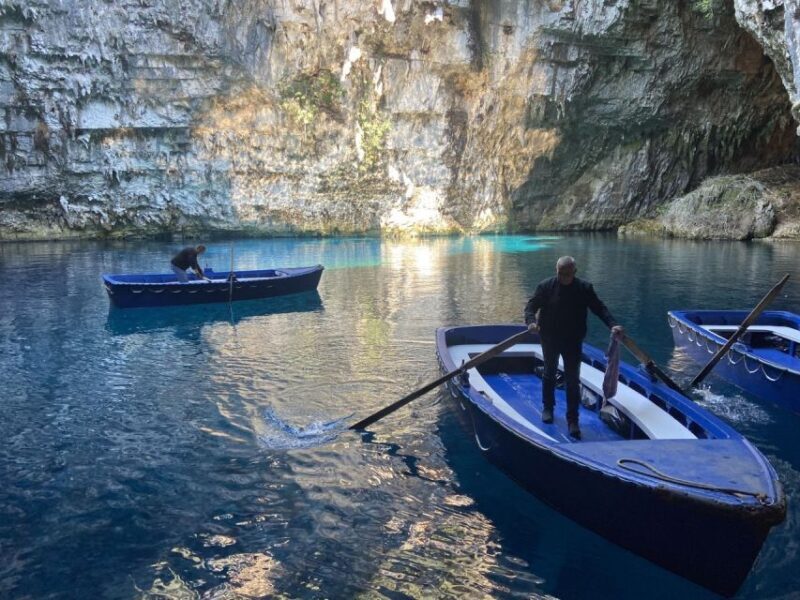 Melissani lake - Myrtos beach swimming - Transportation and Comfort