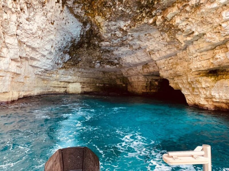 Mellieha: 11:00am Speedboat round Comino Cave 2h Blue Lagoon - Key Points