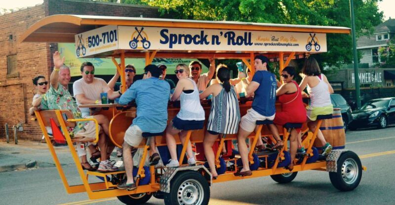 Memphis: Guided Bar Crawl on a Pedal Bike - The Sum Up
