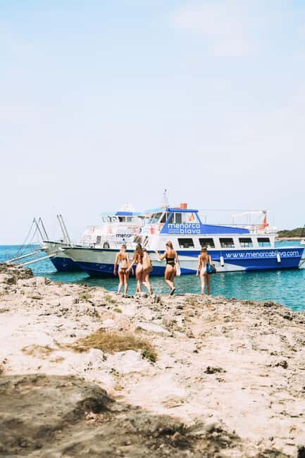 Menorca: Coves and Beaches Boat Trip w/ optional Paella - The Itinerary in Detail