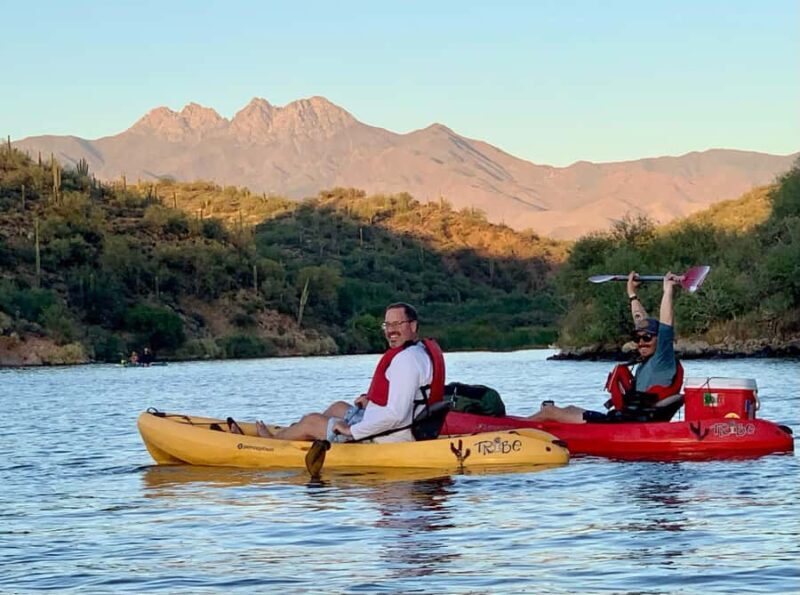 Mesa: Extended 3 Hr Self-Guided Saguaro Lake Kayaking Trip - FAQ