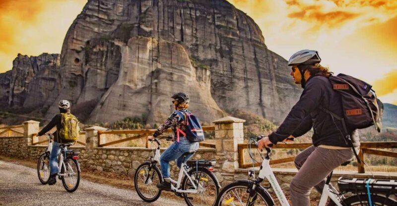 Meteora Sunset Tour on E-bikes - Key Points