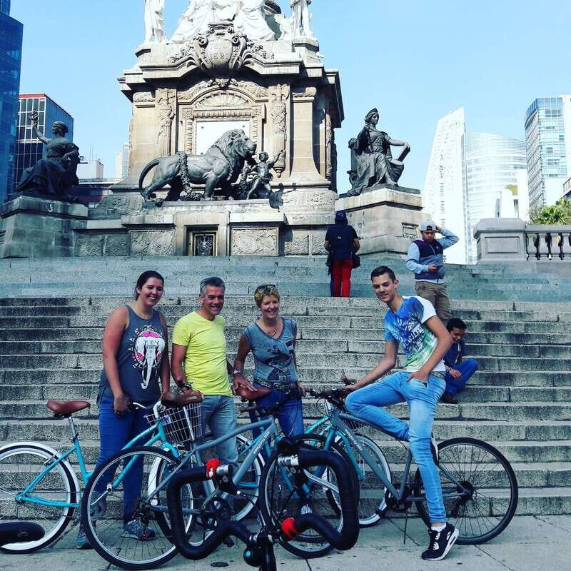Mexico City: Chapultepec & Reforma Historic Bike Experience - The Itinerary in Detail