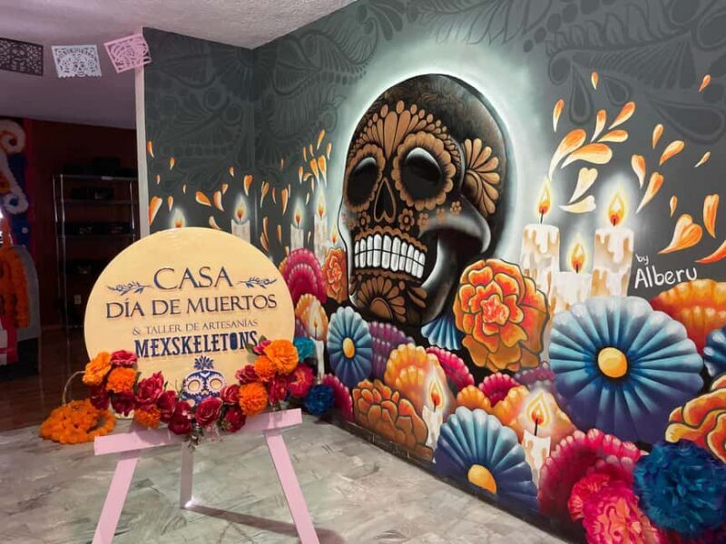 Mexico City: Day of the Dead House and craft workshop - A Closer Look at the Experience