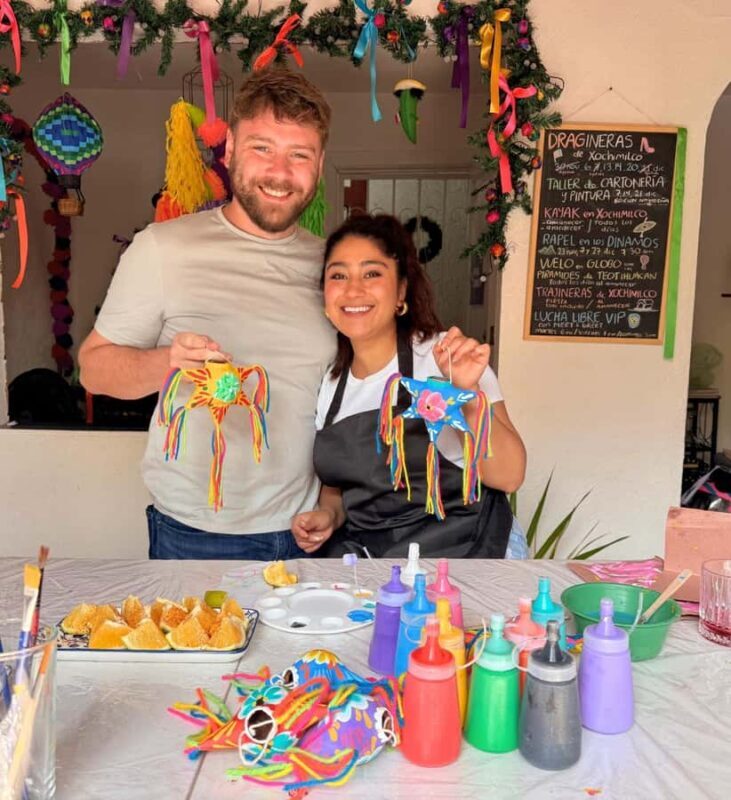 Mexico City: Piñatas from Scratch Workshop with Snacks - What You’ll Do