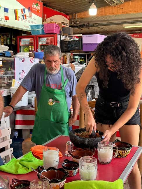 Mexico City: Vegan & Veggie Market Tour with Cooking Lesson - Starting Point and Itinerary Breakdown