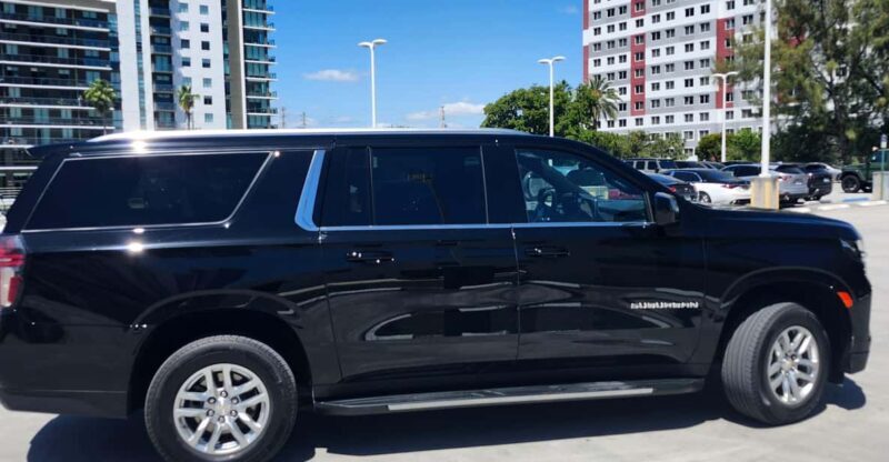 Miami Airport and Port of Miami Luxury private transfers - Key Points