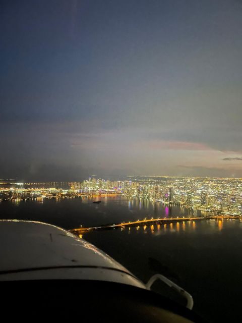 Miami Beach: Night Lights Private Air Tour - Free Champagne - Deep Dive into the Itinerary