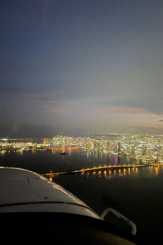 Miami Beach: Night Lights Private Air Tour - Free Champagne - Value and Practicality