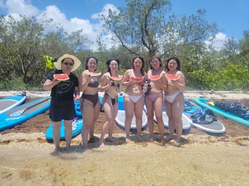 Miami: Beginner-Friendly Island Snorkeling by SUP or Kayak - Refreshments & Relaxation
