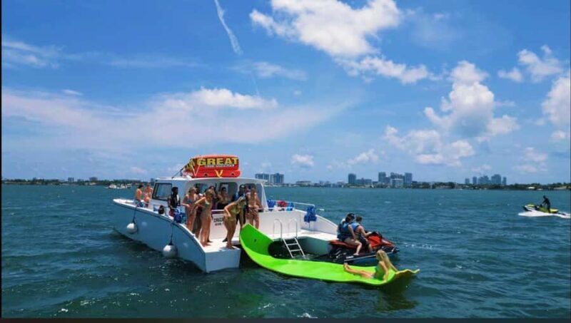 Miami: Biscayne Bay Catamaran Party with Jet Ski & Tubing - Setting the Scene: What You Can Expect from This Biscayne Bay Adventure