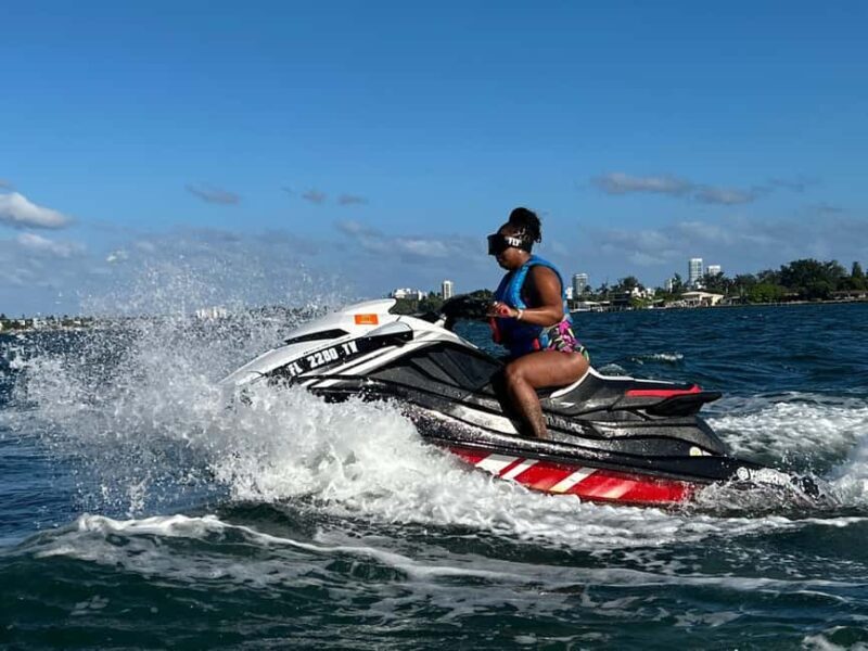 Miami: Biscayne Bay Jet Ski Rental & Free Boat Ride - The Value for the Price
