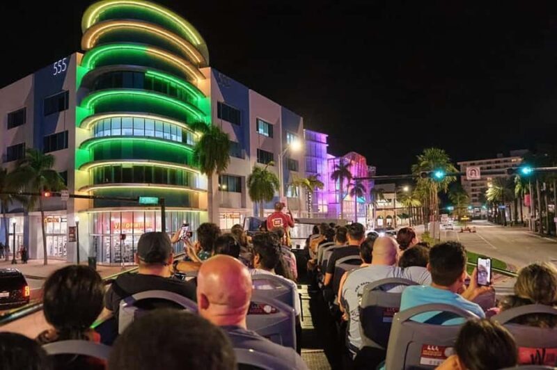 Miami by Night: City and Beach Lights Panoramic Tour - Key Points