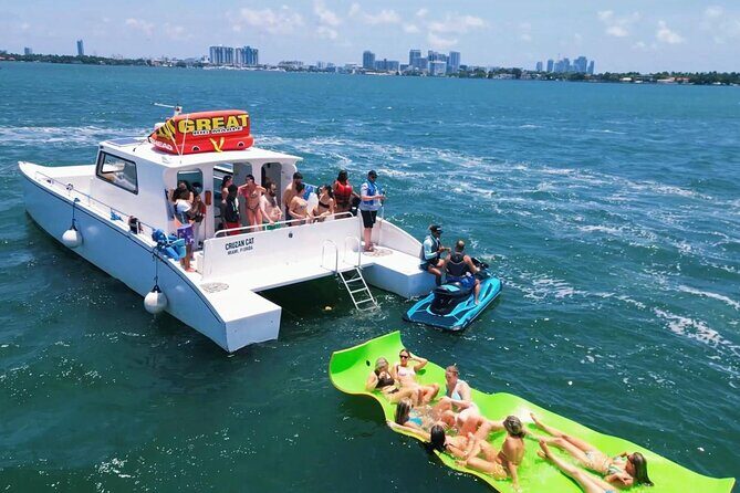 Miami Catamaran & Watersports: Jet Ski, Banana Boat & Drinks - Discover Miami on a 3-Hour Catamaran & Watersports Adventure