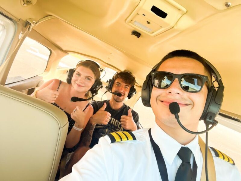Miami: Downtown Private Airplane Tour with Soft Drinks - Key Points