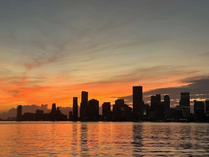 Miami Evening Sunset Cruise Millionaire Homes+Skyline Lights - FAQ