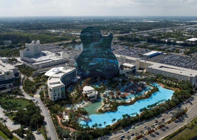Miami: Hard Rock and Beach Helicopter Tour - Key Points