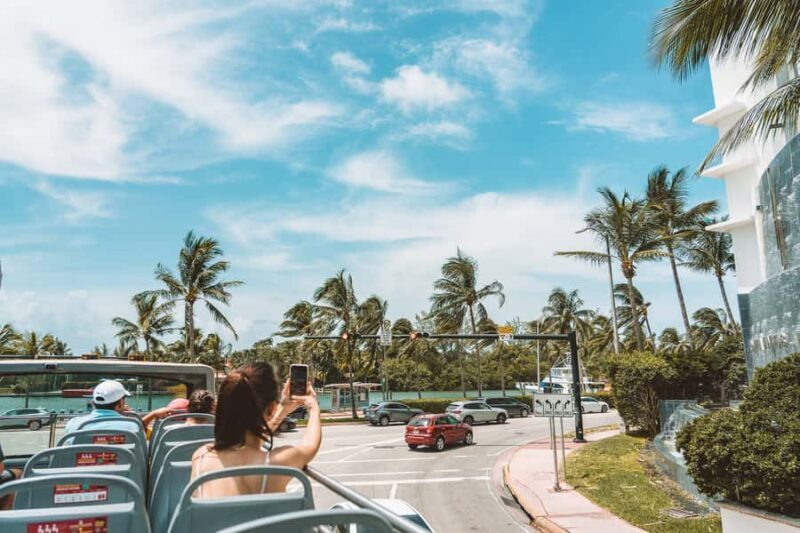 Miami: Hop-on Hop-off Open-top Bus Tour with Optional Cruise - The Value for Money