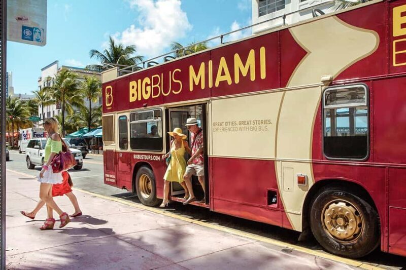 Miami: Hop-on Hop-off Open-top Bus Tour with Optional Cruise - Authentic Experiences and Highlights