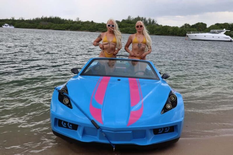 Miami JetCar: 1 Water JetCar Rental | 1h - What You Can Expect From This Water JetCar Experience