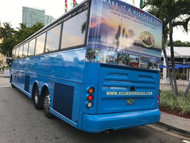 Miami & Key West: One-Way Transfer by Motor Coach Bus - FAQ