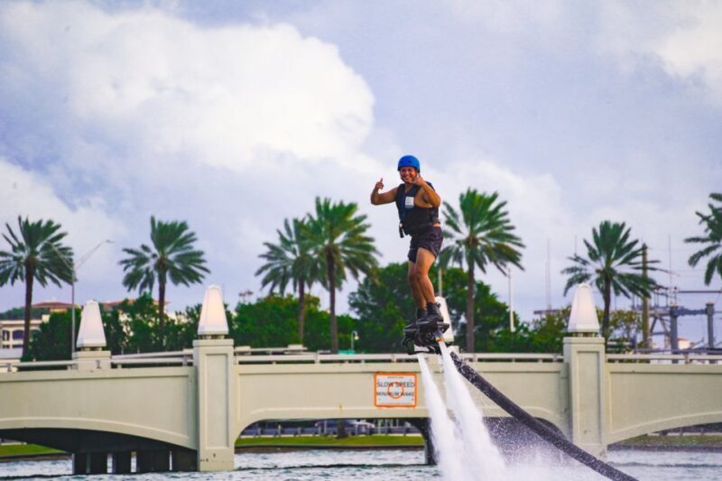 Miami: Learn to Flyboard with a Pro! 30 min session - Key Points