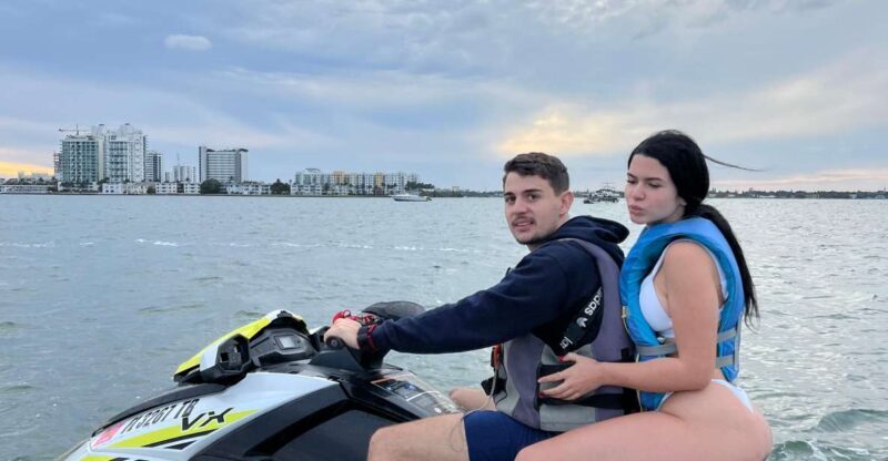 Miami: Miami Beach Jetski Ride with Boat and Drinks - Key Points